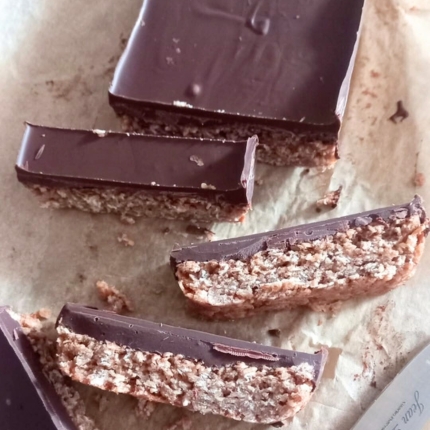 Barres de céréales vegan maison