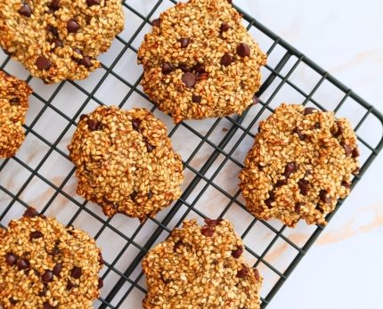 Recette Cookies sésame 3 ingrédients