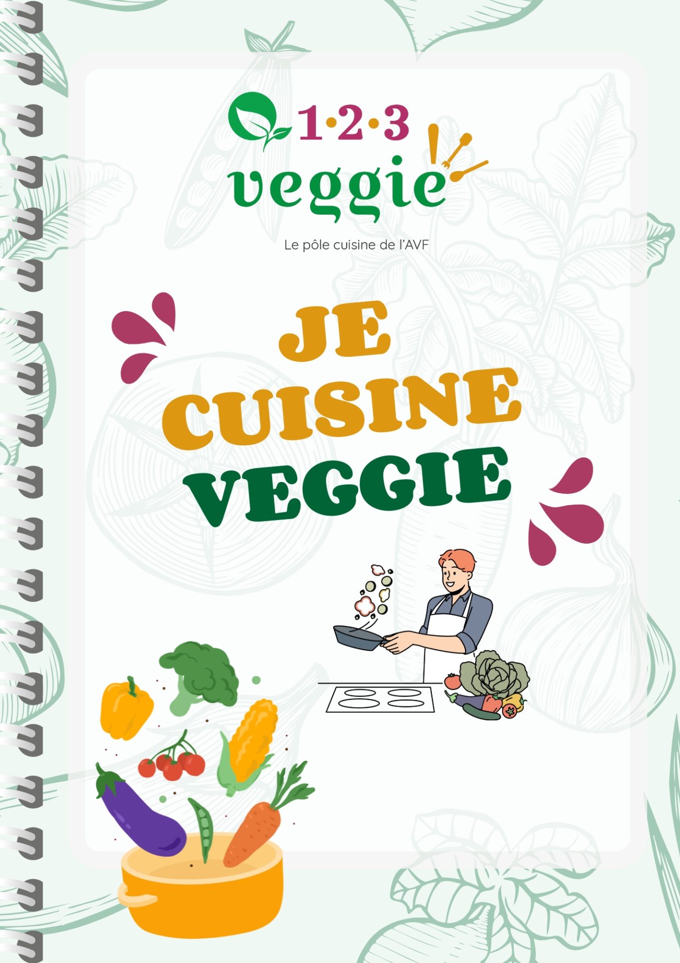 couv-Livret je cuisine veggie Je cuisine veggie