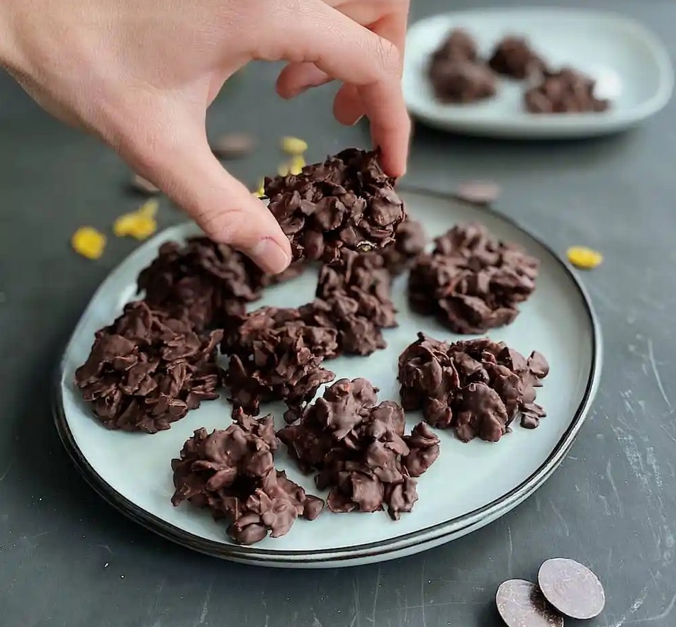 Recette Roses des sables croustillantes véganes