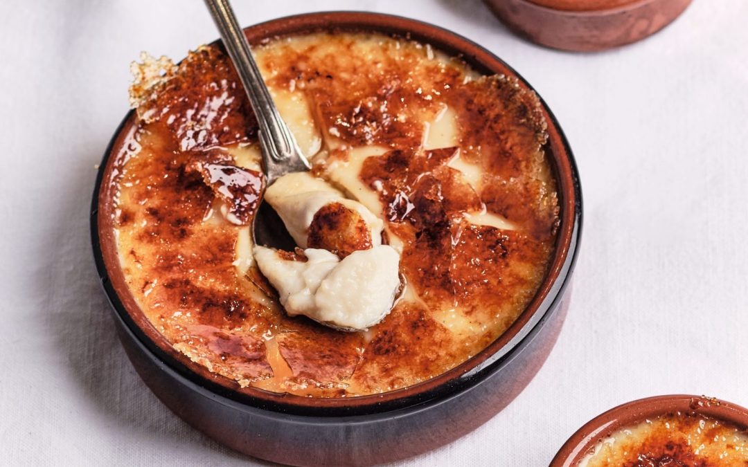 Crème brûlée végétale