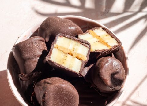 Recette Bouchées chocolat-cacahuètes véganes