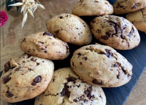 Recette Cookies vegan aux pépites de chocolat