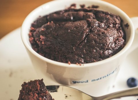 Recette Mug-cake au chocolat vegan