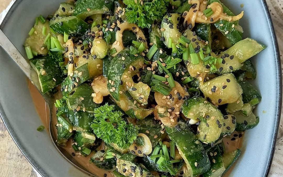 Sauce sucrée-salée végane au sésame et soja