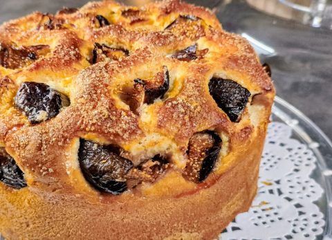 Recette Brioche végétale aux figues fraîches