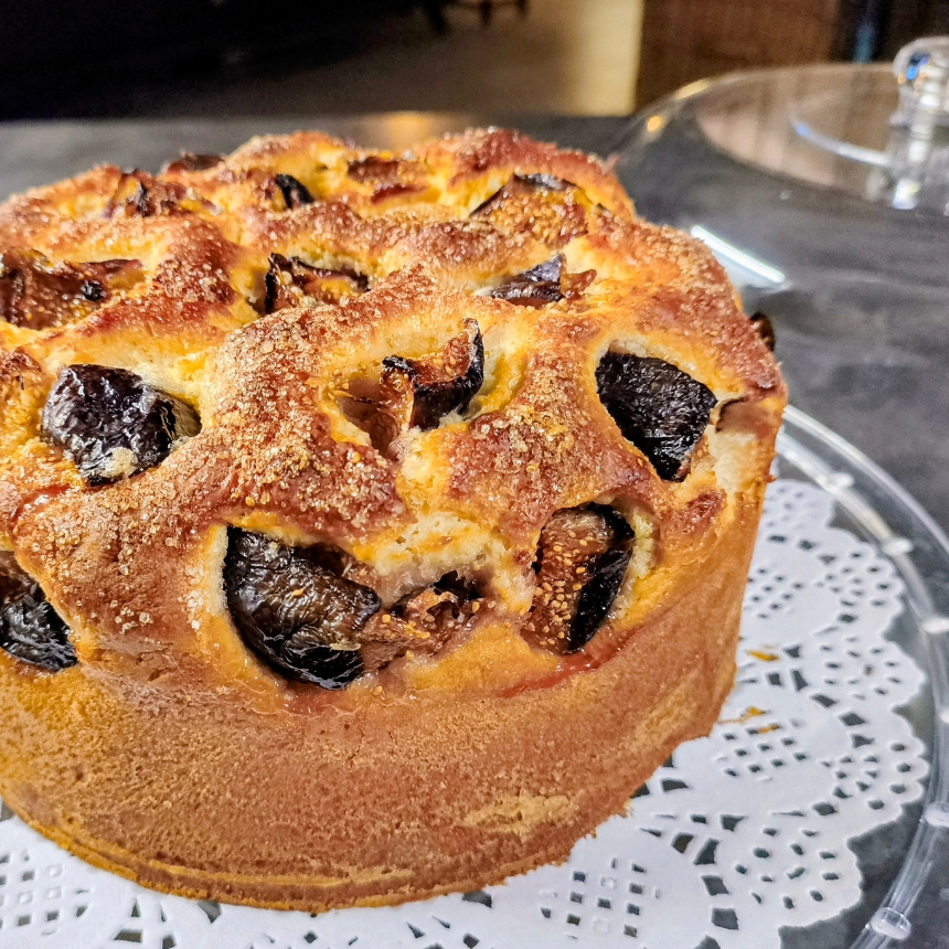 Recette Brioche végétale aux figues fraîches