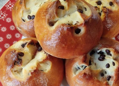 Recette Briochettes végétales au chocolat