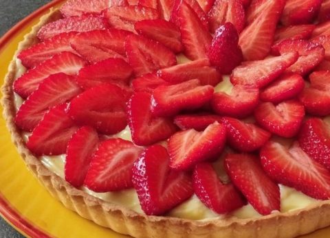 Recette Tarte aux fraises végane