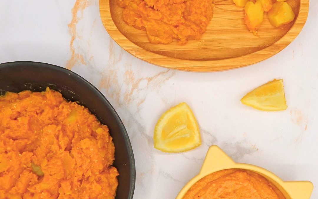 Dahl de lentilles corail en DME