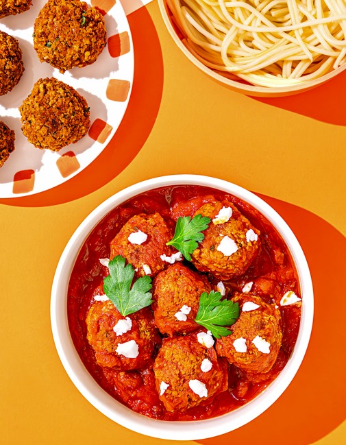 Boulettes de soja en sauce