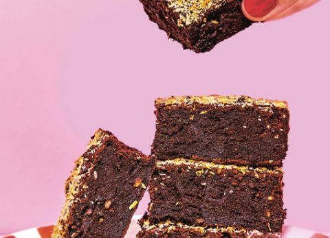 Recette Brownie aux pois chiches et cacahuète