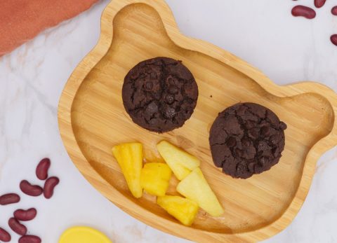 Recette Muffins DME haricots rouges caroube