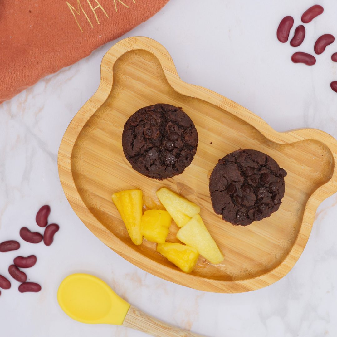 Recette Muffins DME haricots rouges caroube